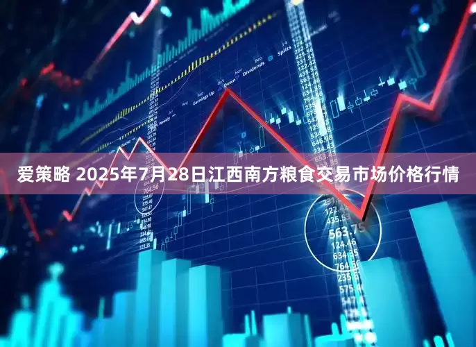 爱策略 2025年7月28日江西南方粮食交易市场价格行情